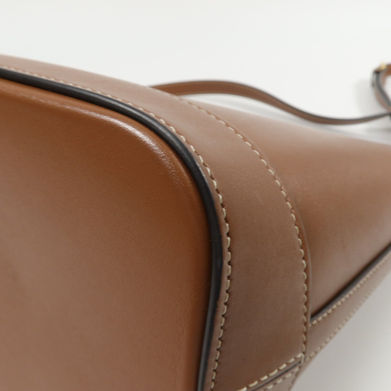 LOUIS VUITTON Bucket Shoulder Bag Calfskin 12