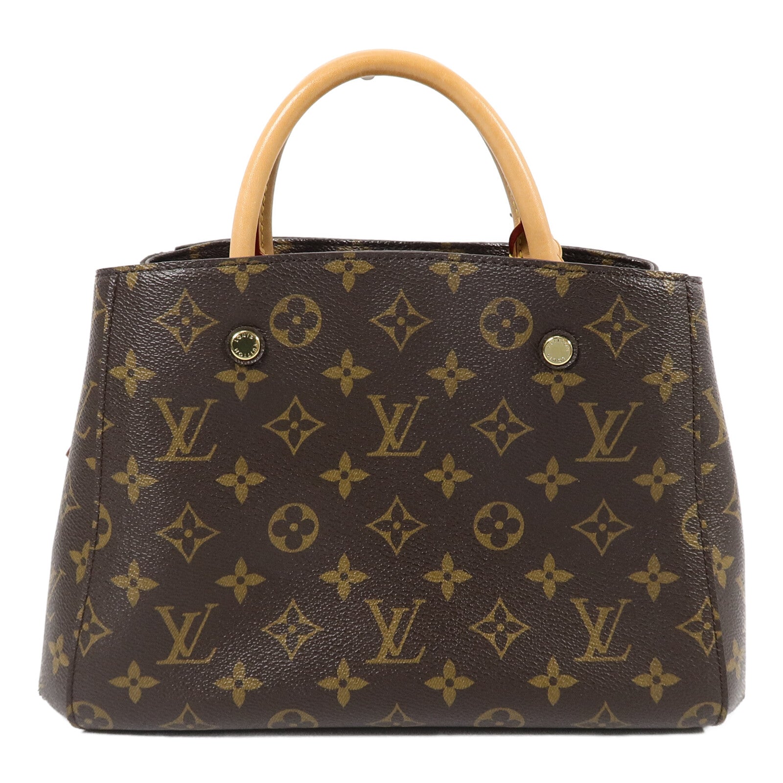 LOUIS VUITTON Montaigne M41056 2-Way Bag Coated Canvas 2