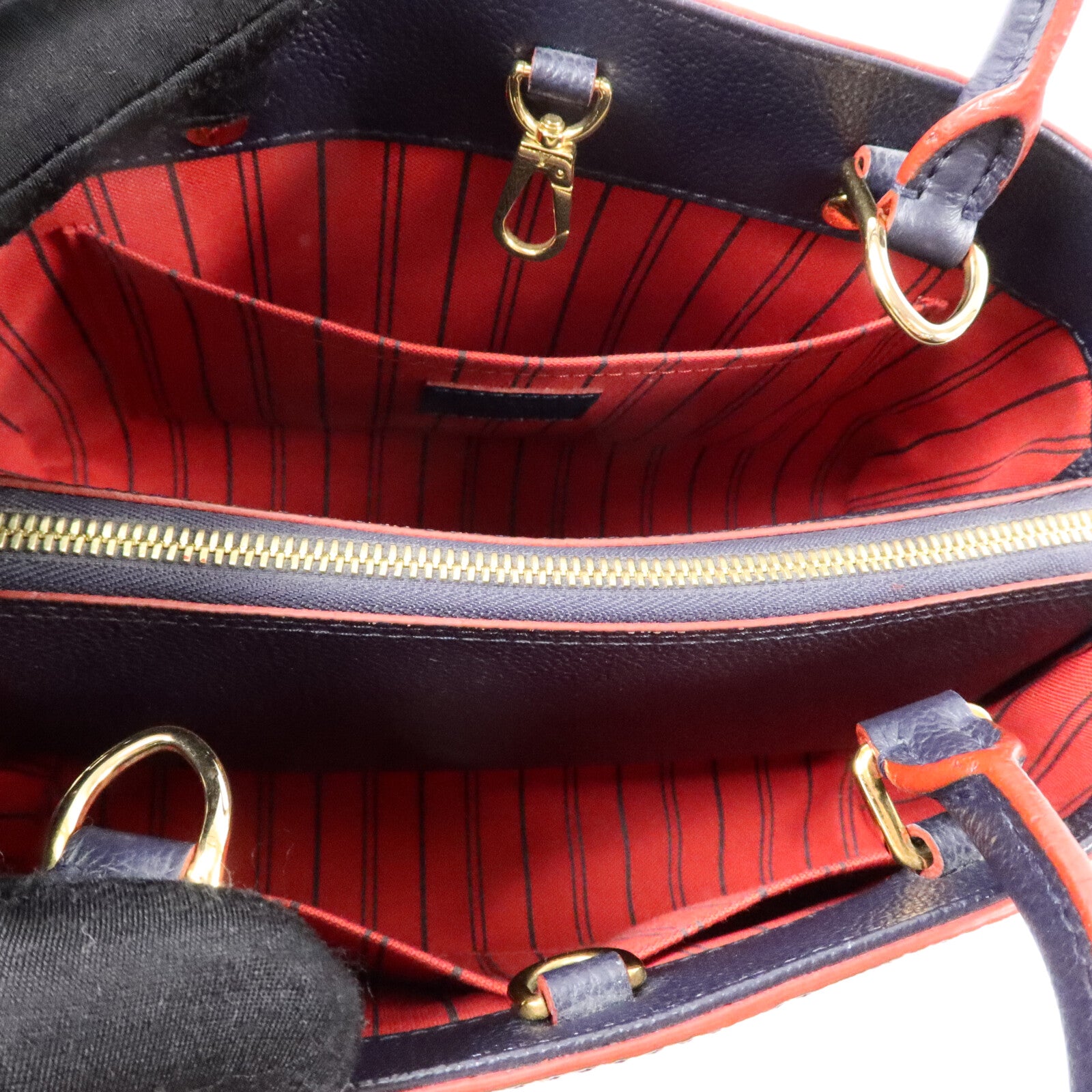 LOUIS VUITTON Montaigne M42747 兩用包 牛皮 5
