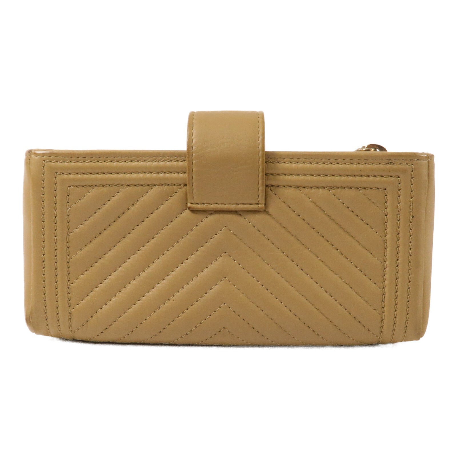 LOUIS VUITTON Clutch Lambskin 2
