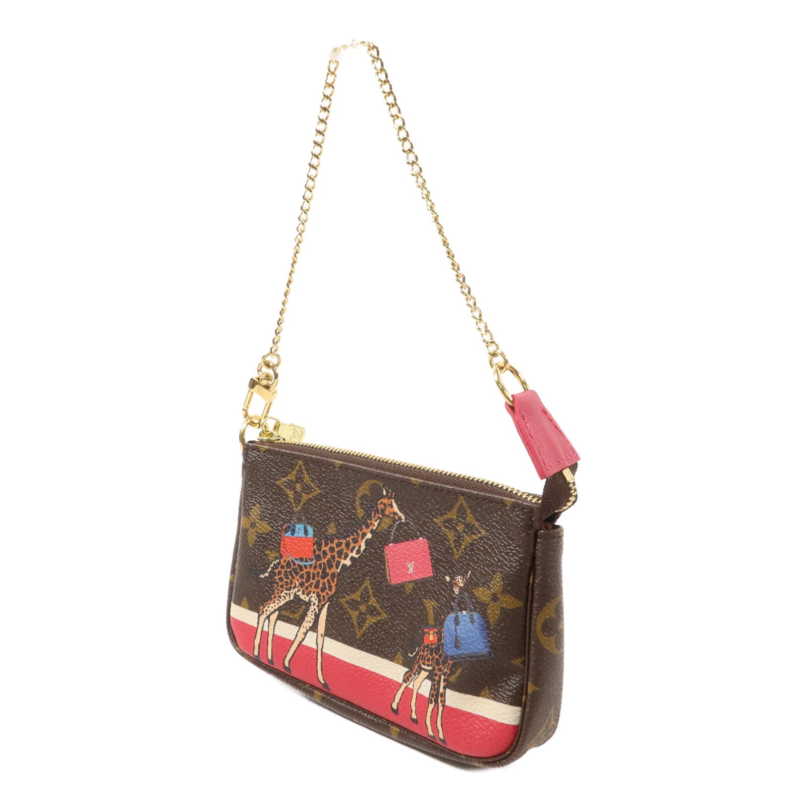 LOUIS VUITTON Pochette Accessoires M62087 Tote Bag Coated Canvas 3