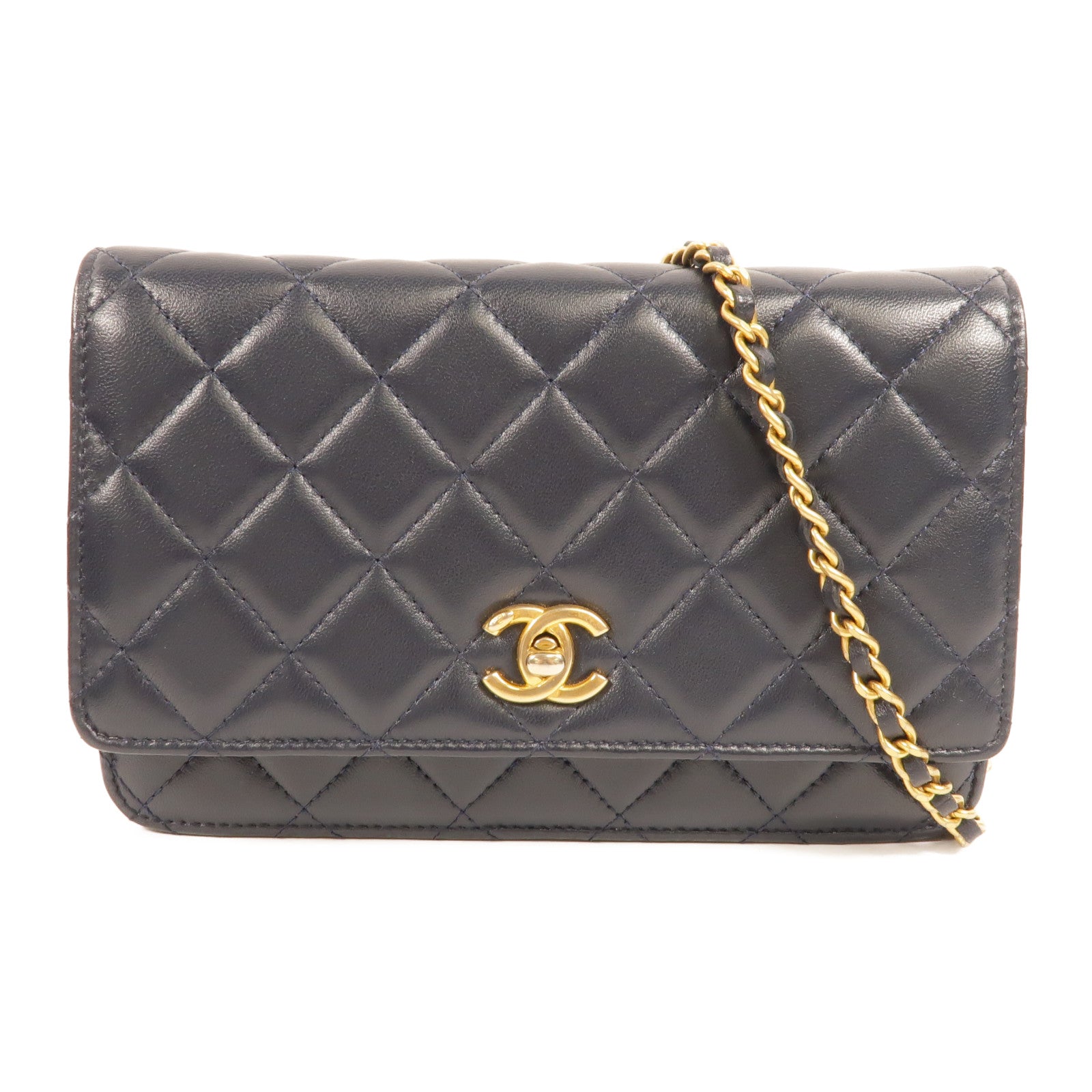LOUIS VUITTON WOC Shoulder Bag Lambskin