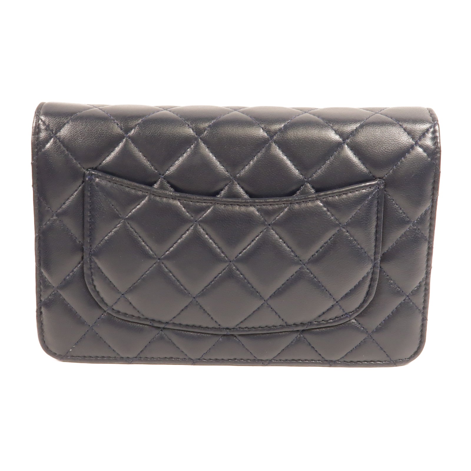 LOUIS VUITTON WOC Shoulder Bag Lambskin 2