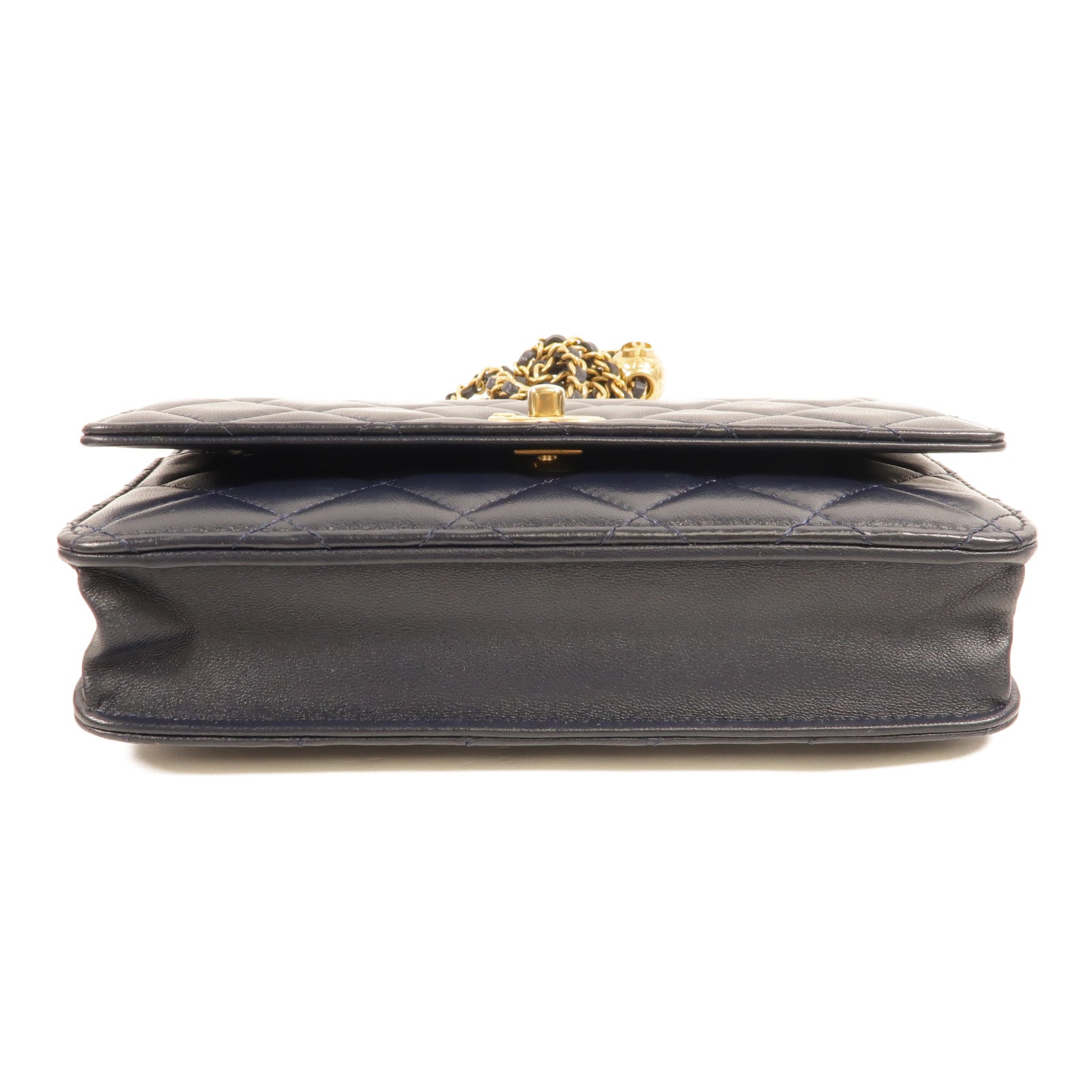 LOUIS VUITTON WOC Shoulder Bag Lambskin 4