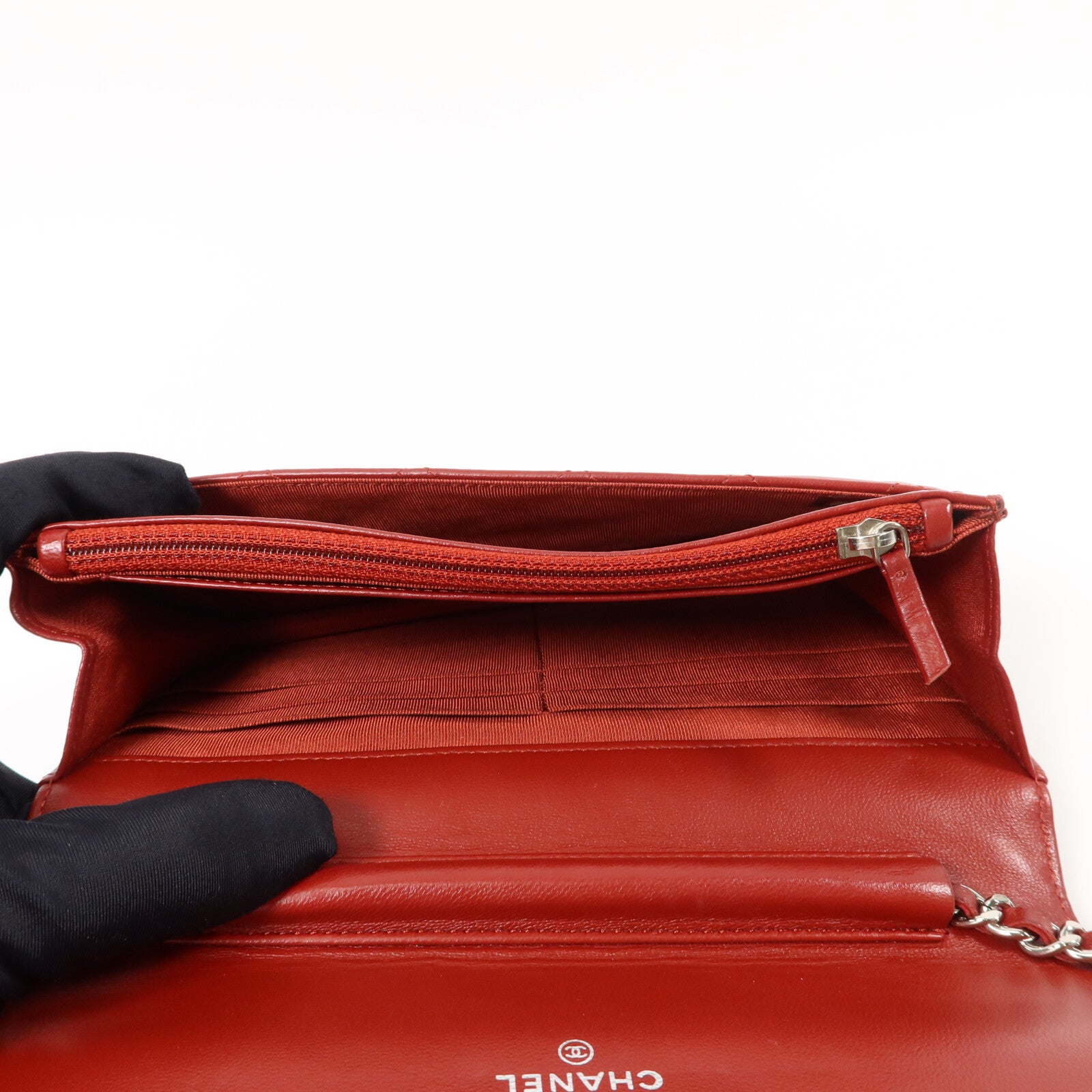 LOUIS VUITTON A33814 Shoulder Bag Lambskin 5