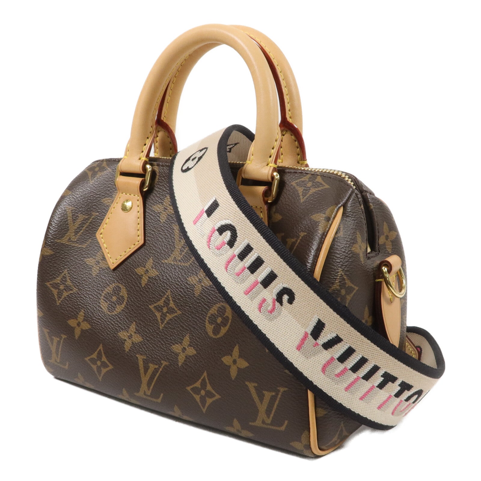 LOUIS VUITTON Speedy Bandouliere M46234 2-Way Bag Coated Canvas 3