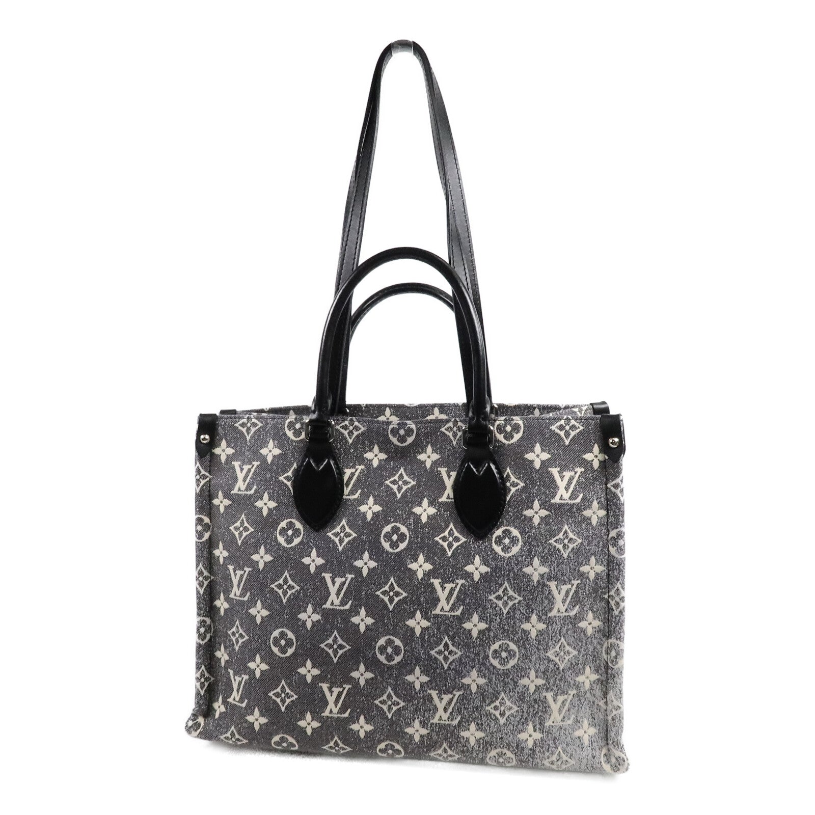 LOUIS VUITTON OnTheGo M46448 2-Way Bag denim 2