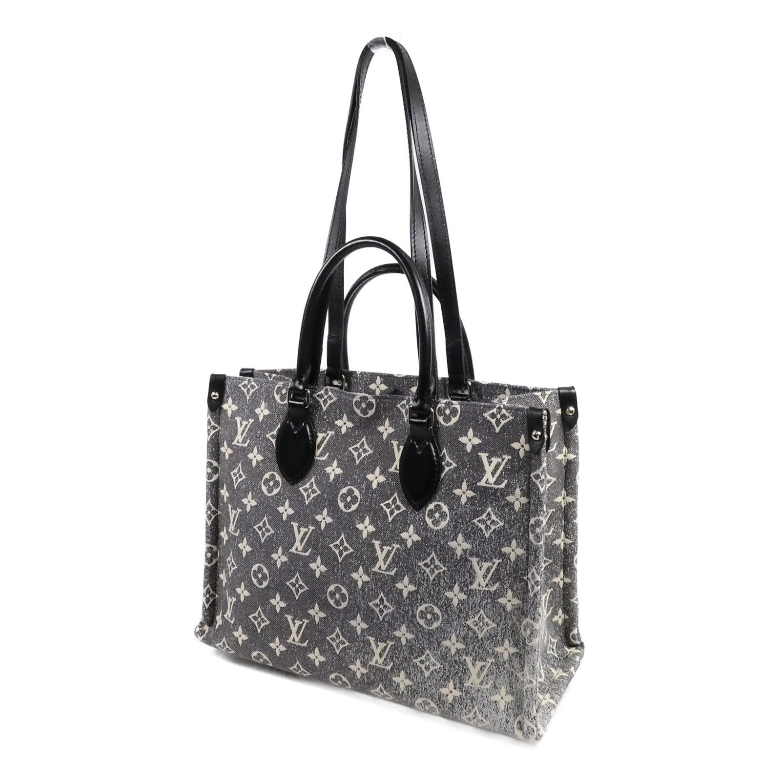LOUIS VUITTON OnTheGo M46448 2-Way Bag denim 3