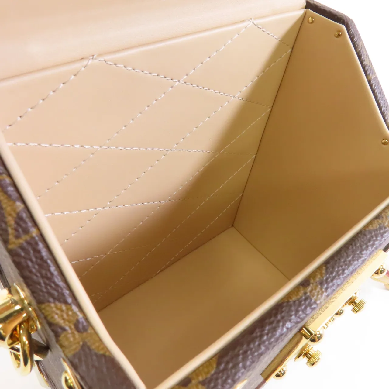 LOUIS VUITTON Camera Box M10079 兩用包 塗層帆布 棕色 / Brown 塗層帆布 中古品A - 縮圖 5