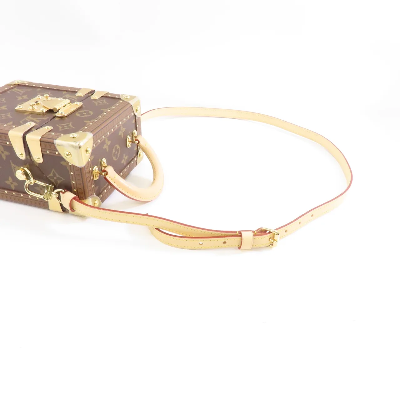 LOUIS VUITTON Camera Box M10079 兩用包 塗層帆布 棕色 / Brown 塗層帆布 中古品A - 縮圖 6
