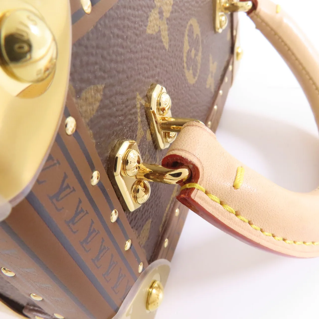 LOUIS VUITTON Camera Box M10079 兩用包 塗層帆布 棕色 / Brown 塗層帆布 中古品A - 縮圖 9