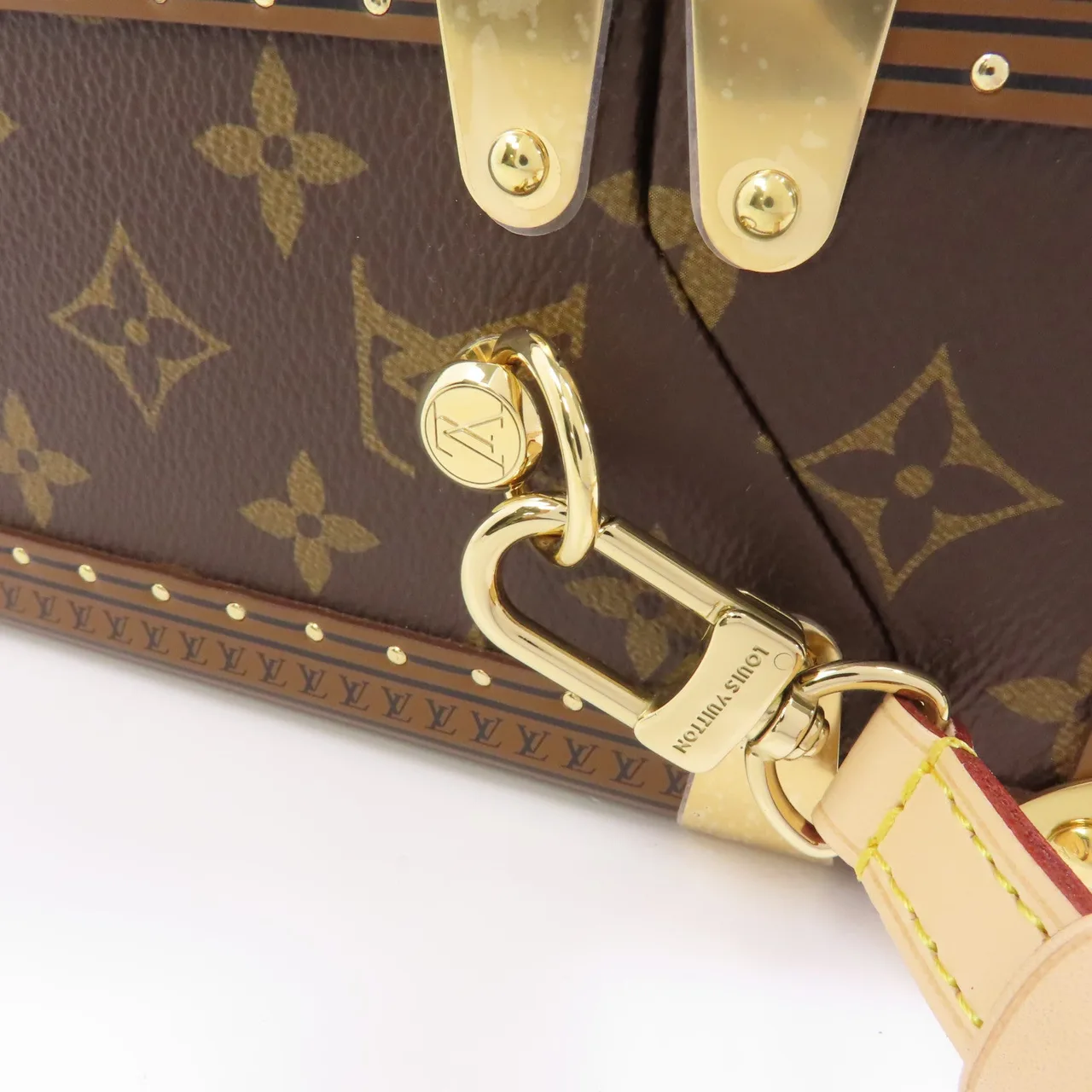 LOUIS VUITTON Camera Box M10079 兩用包 塗層帆布 棕色 / Brown 塗層帆布 中古品A - 縮圖 11