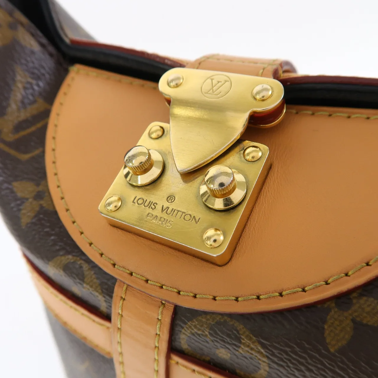 LOUIS VUITTON Duffle M43587 兩用包 塗層帆布 棕色 塗層帆布 中古品B - 縮圖 9