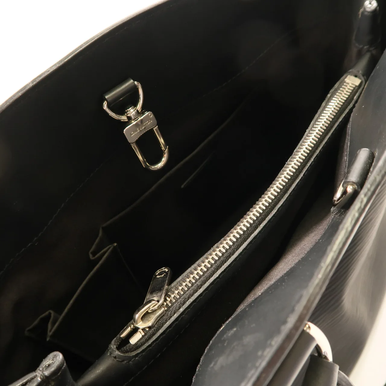 LOUIS VUITTON Passy M59262 手提包 牛皮 黑色 / Black 牛皮 中古品B - 縮圖 5