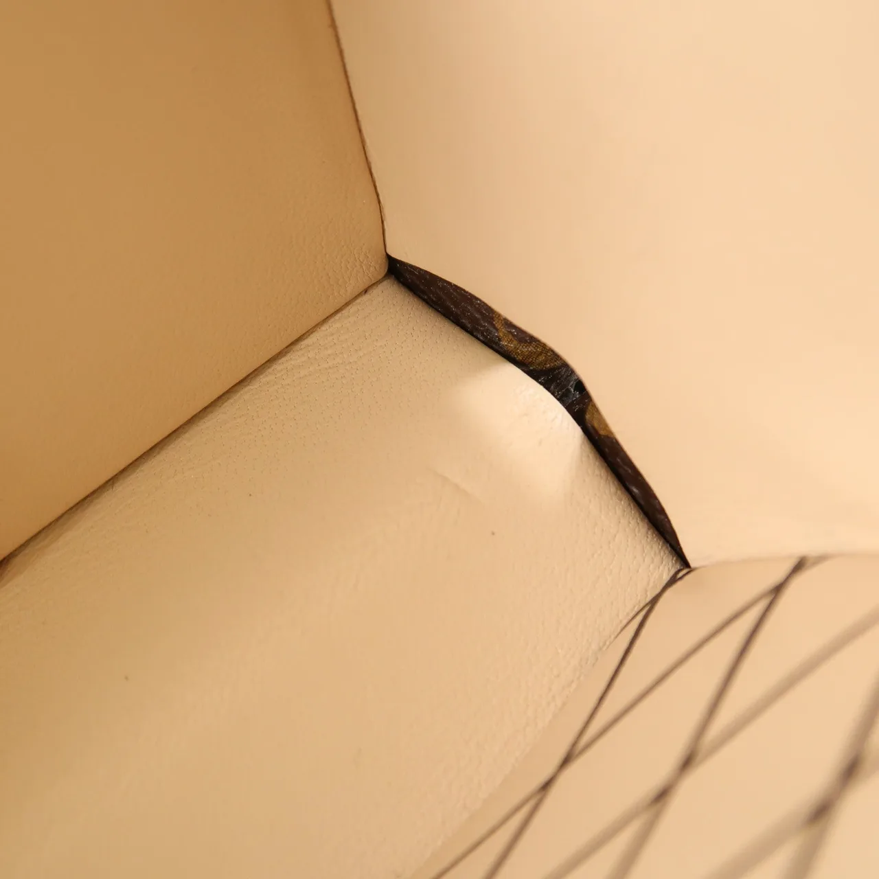 LOUIS VUITTON Petite Malle M44216 肩背包 塗層帆布 棕色 / Brown 塗層帆布 中古品A - 縮圖 17