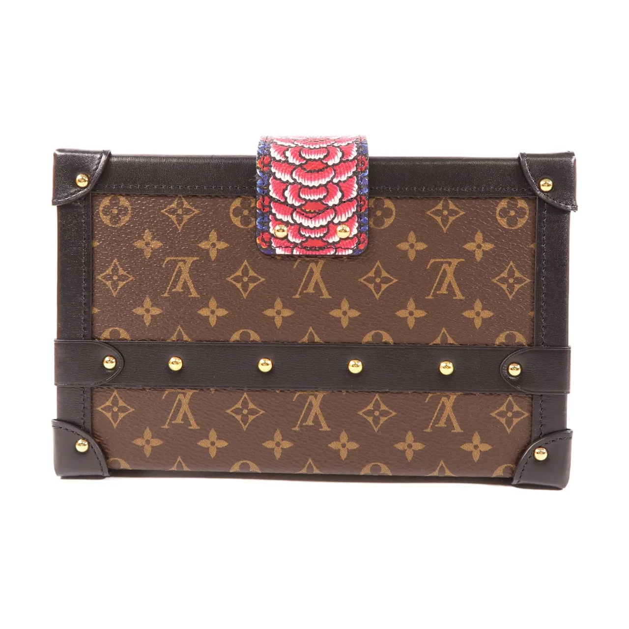 LOUIS VUITTON Petite Malle M43544 肩背包 塗層帆布 棕色 / 多種顏色 / Brown 塗層帆布 中古品A - 縮圖 2