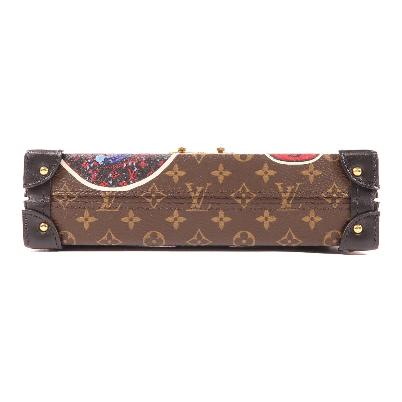 LOUIS VUITTON Petite Malle M43544 肩背包 塗層帆布 棕色 / 多種顏色 / Brown 塗層帆布 中古品A - 縮圖 4