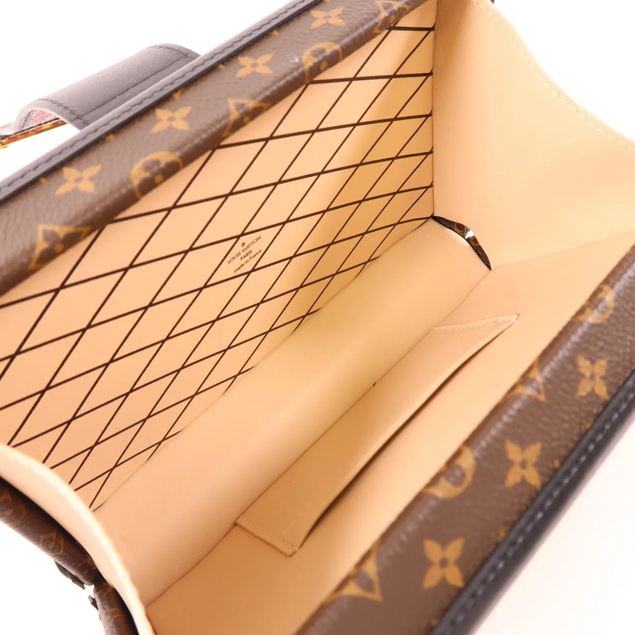 LOUIS VUITTON Petite Malle M43544 肩背包 塗層帆布 棕色 / 多種顏色 / Brown 塗層帆布 中古品A - 縮圖 5