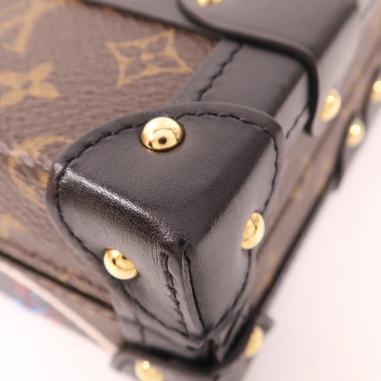 LOUIS VUITTON Petite Malle M43544 肩背包 塗層帆布 棕色 / 多種顏色 / Brown 塗層帆布 中古品A - 縮圖 11
