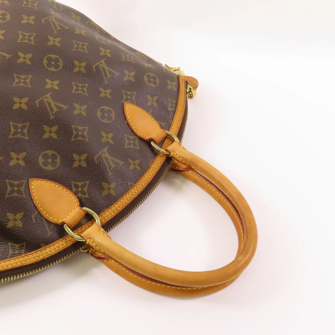 LOUIS VUITTON Lockit Vertical M40103 手提包 塗層帆布 棕色 塗層帆布 中古品B - 縮圖 5