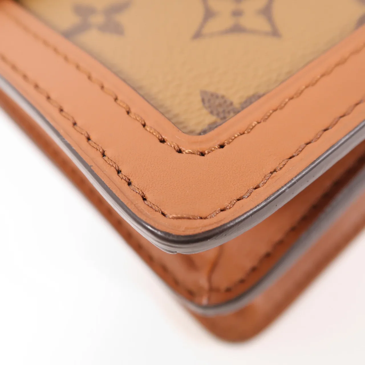 LOUIS VUITTON Dauphine M44391 兩用包 塗層帆布 棕色 / Brown 塗層帆布 中古品A - 縮圖 9