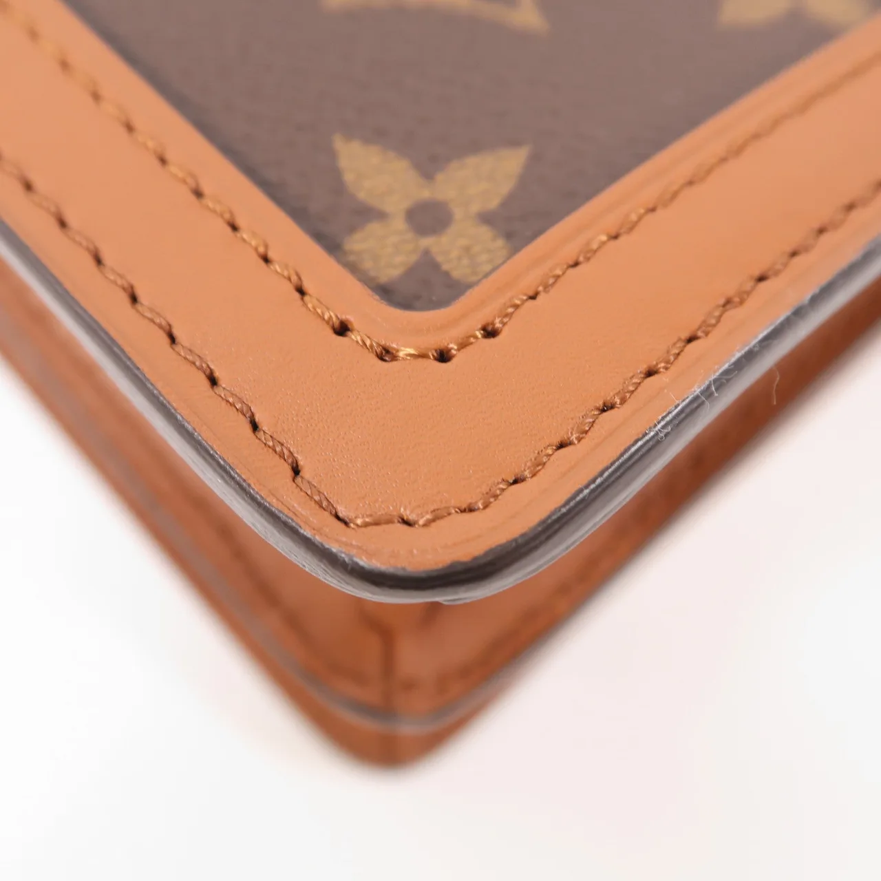 LOUIS VUITTON Dauphine M44391 兩用包 塗層帆布 棕色 / Brown 塗層帆布 中古品A - 縮圖 10
