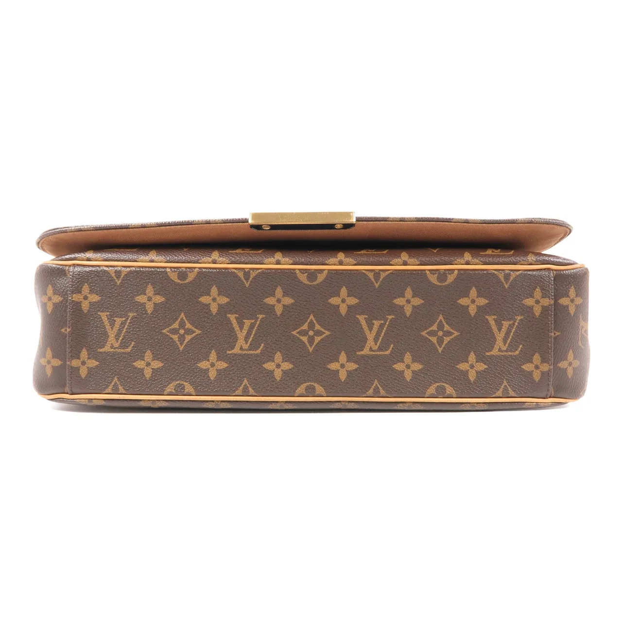 LOUIS VUITTON M40526 肩背包 塗層帆布 棕色 / Brown 塗層帆布 中古品B - 縮圖 4