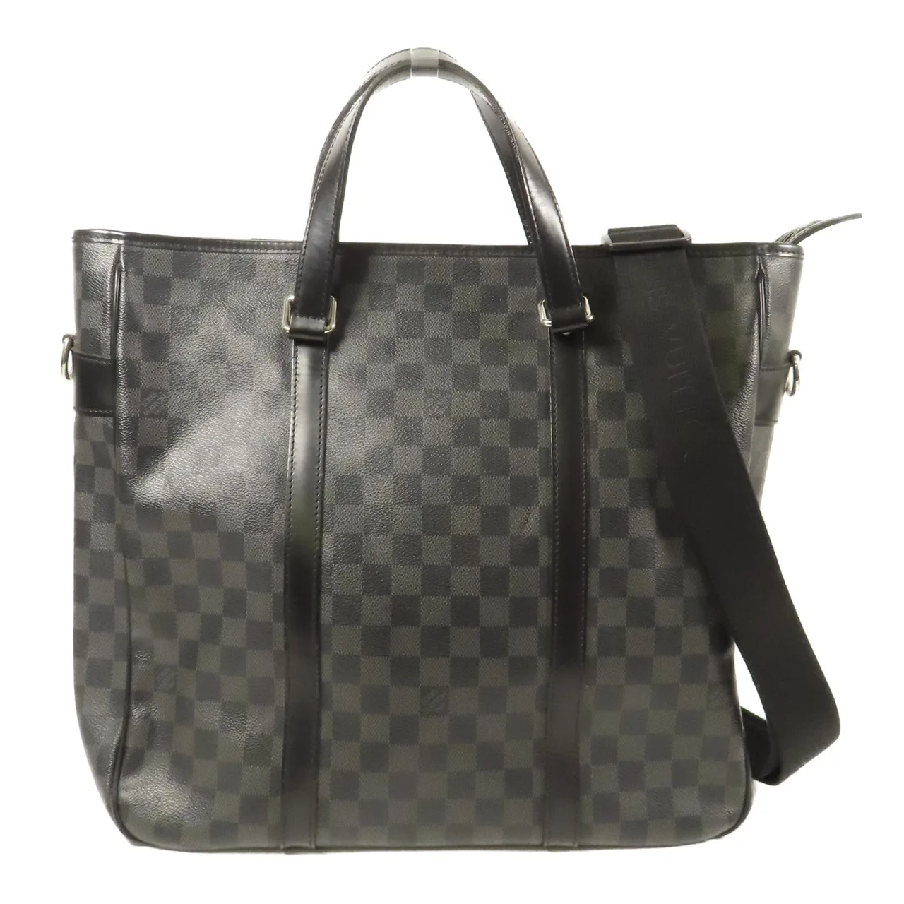 LOUIS VUITTON N51192 兩用包 塗層帆布 黑色 / Black
