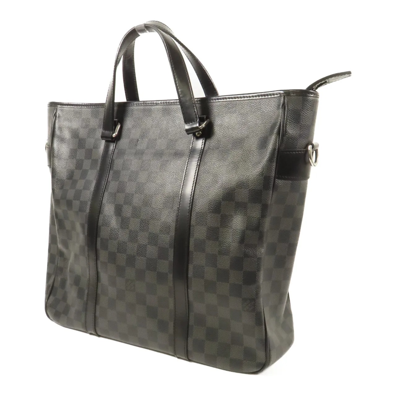 LOUIS VUITTON N51192 兩用包 塗層帆布 黑色 / Black 塗層帆布 中古品B - 縮圖 2