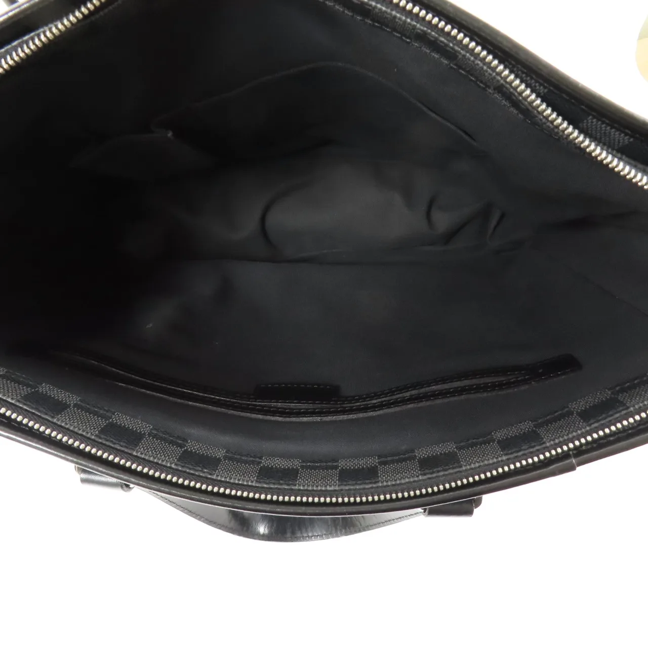 LOUIS VUITTON N51192 兩用包 塗層帆布 黑色 / Black 塗層帆布 中古品B - 縮圖 9