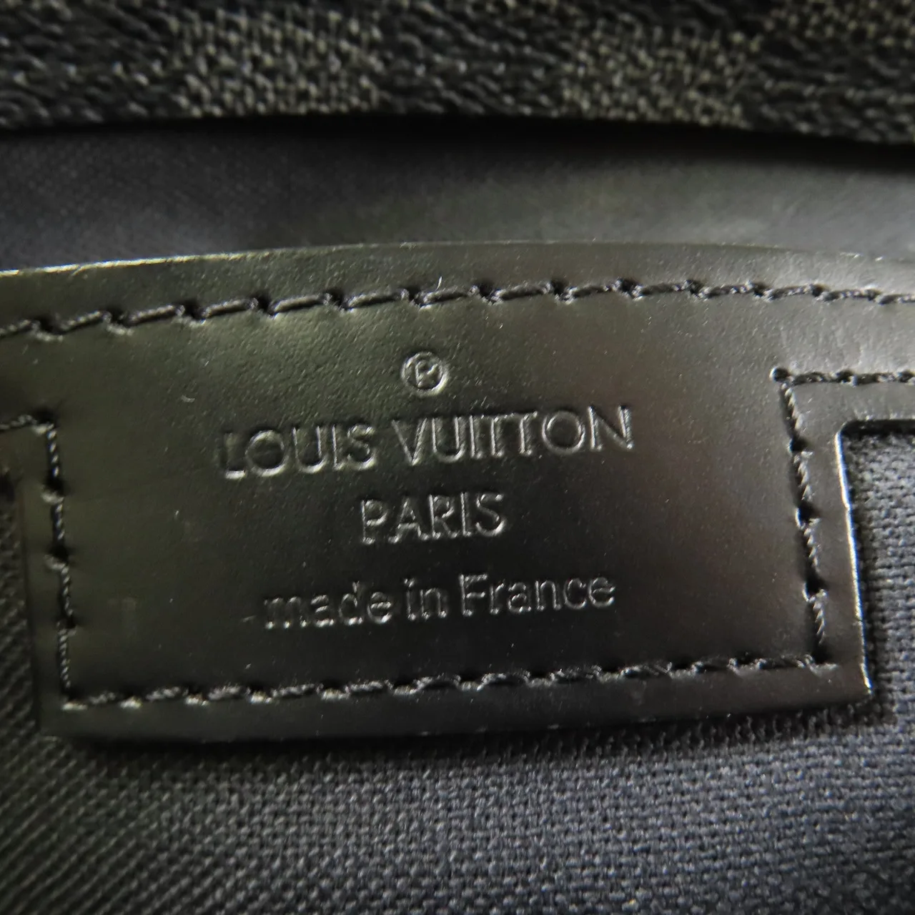 LOUIS VUITTON N51192 兩用包 塗層帆布 黑色 / Black 塗層帆布 中古品B - 縮圖 10