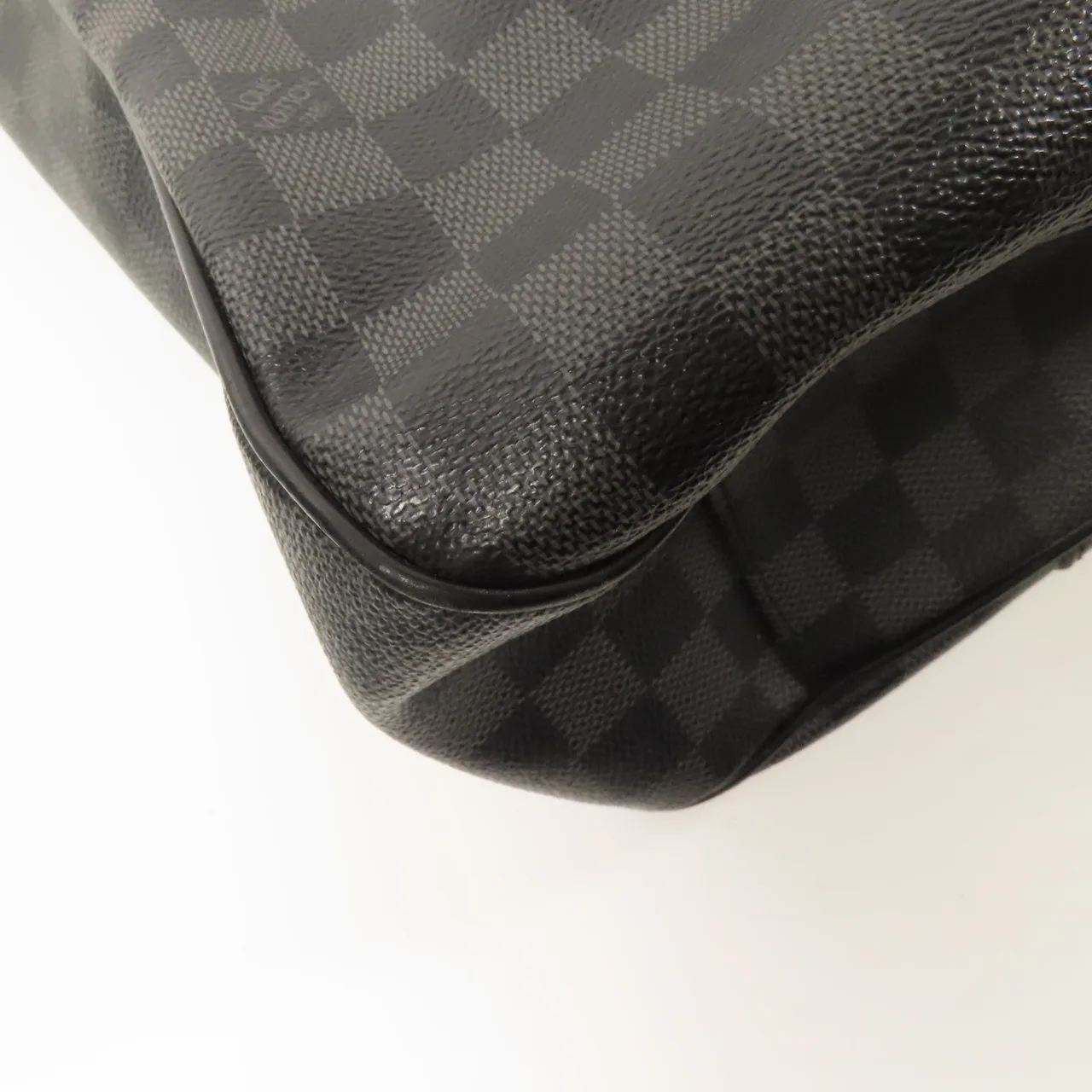 LOUIS VUITTON N51192 兩用包 塗層帆布 黑色 / Black 塗層帆布 中古品B - 縮圖 12