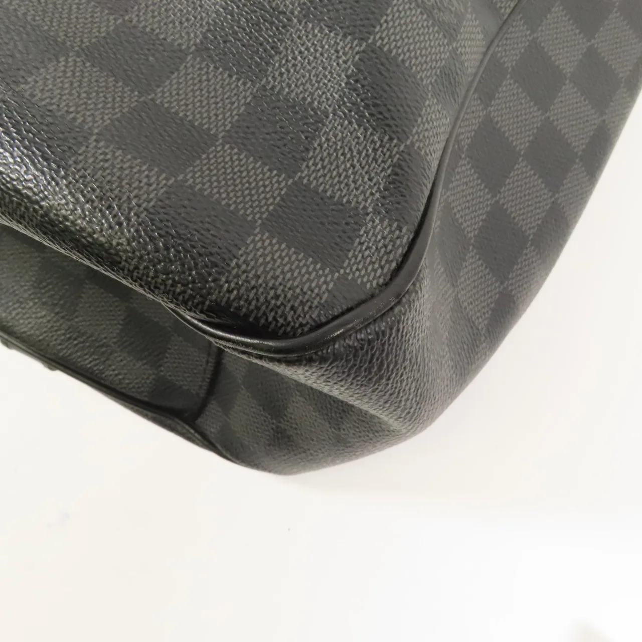 LOUIS VUITTON N51192 兩用包 塗層帆布 黑色 / Black 塗層帆布 中古品B - 縮圖 13