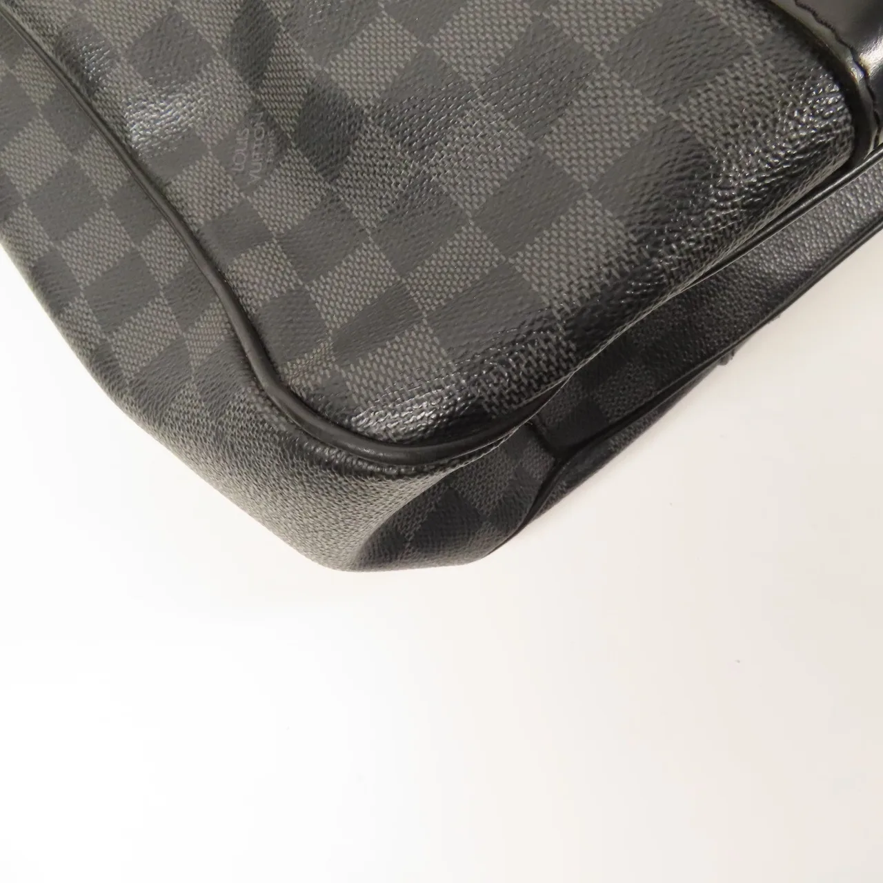 LOUIS VUITTON N51192 兩用包 塗層帆布 黑色 / Black 塗層帆布 中古品B - 縮圖 14