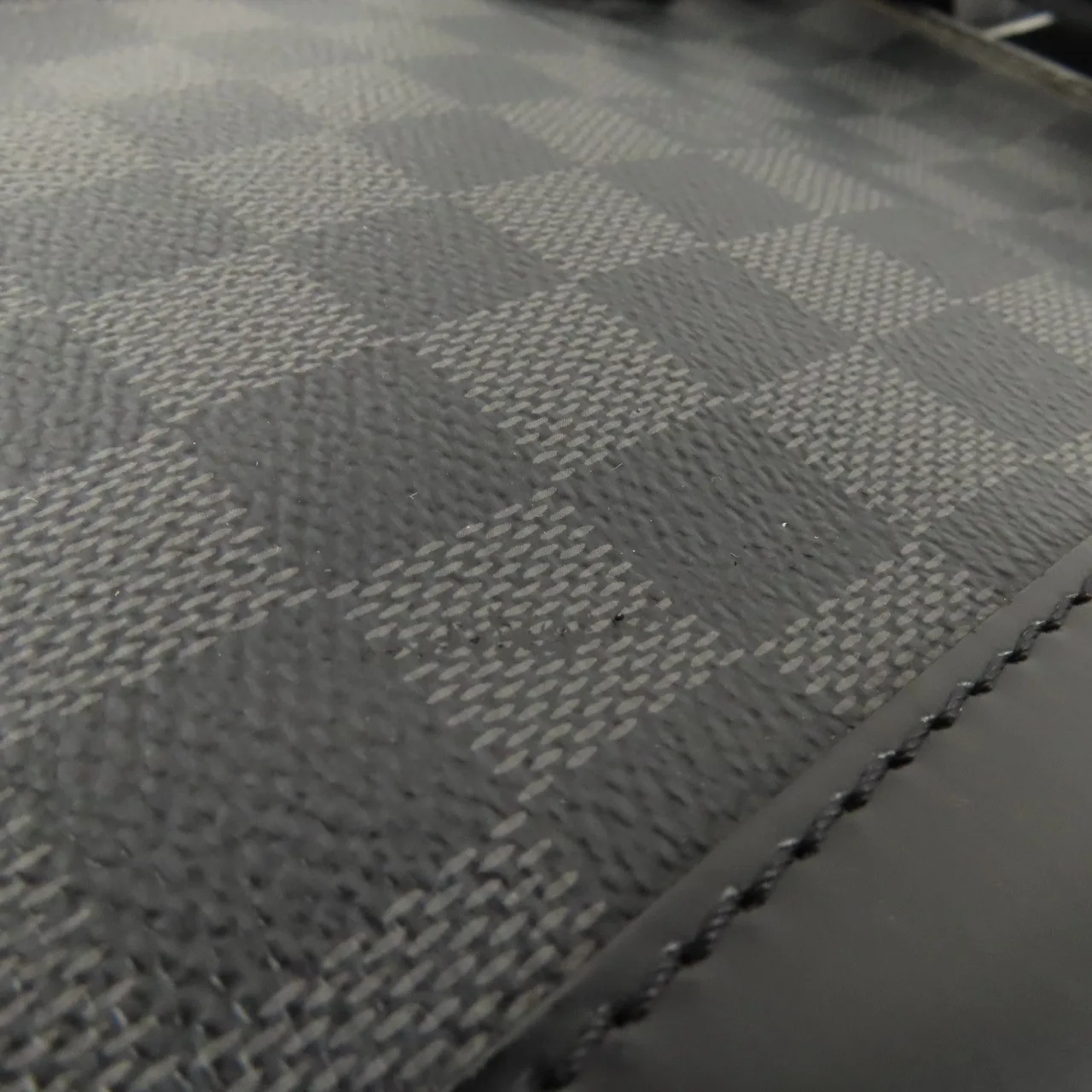 LOUIS VUITTON N51192 兩用包 塗層帆布 黑色 / Black 塗層帆布 中古品B - 縮圖 17