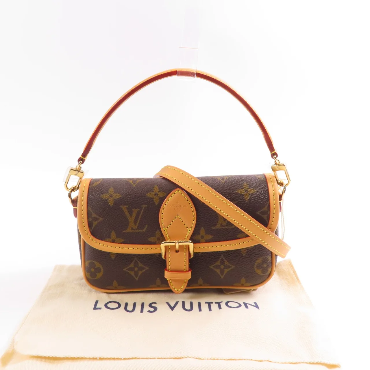 LOUIS VUITTON Diane M83298 兩用包 皮革 棕色 / Brown 皮革 新品 - 縮圖 13