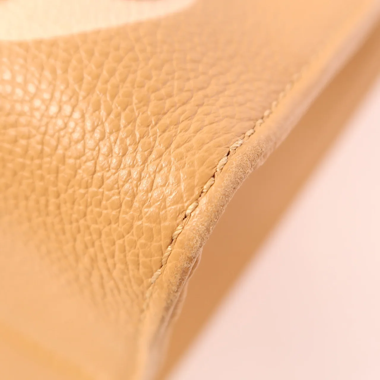 LOUIS VUITTON OnTheGo M45982 兩用包 牛皮 棕色 / Beige 牛皮 中古品A - 縮圖 8