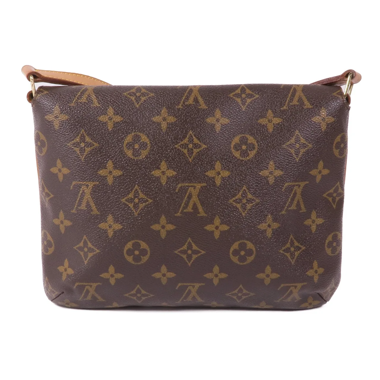 LOUIS VUITTON Musette Tango M51257 肩背包 塗層帆布 棕色 塗層帆布 中古品B - 縮圖 2