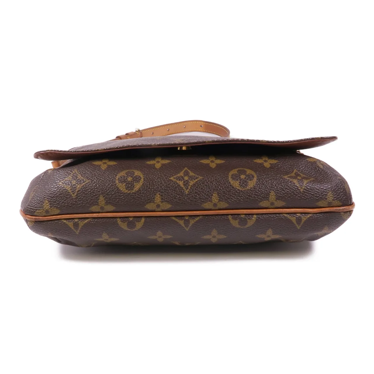 LOUIS VUITTON Musette Tango M51257 肩背包 塗層帆布 棕色 塗層帆布 中古品B - 縮圖 4