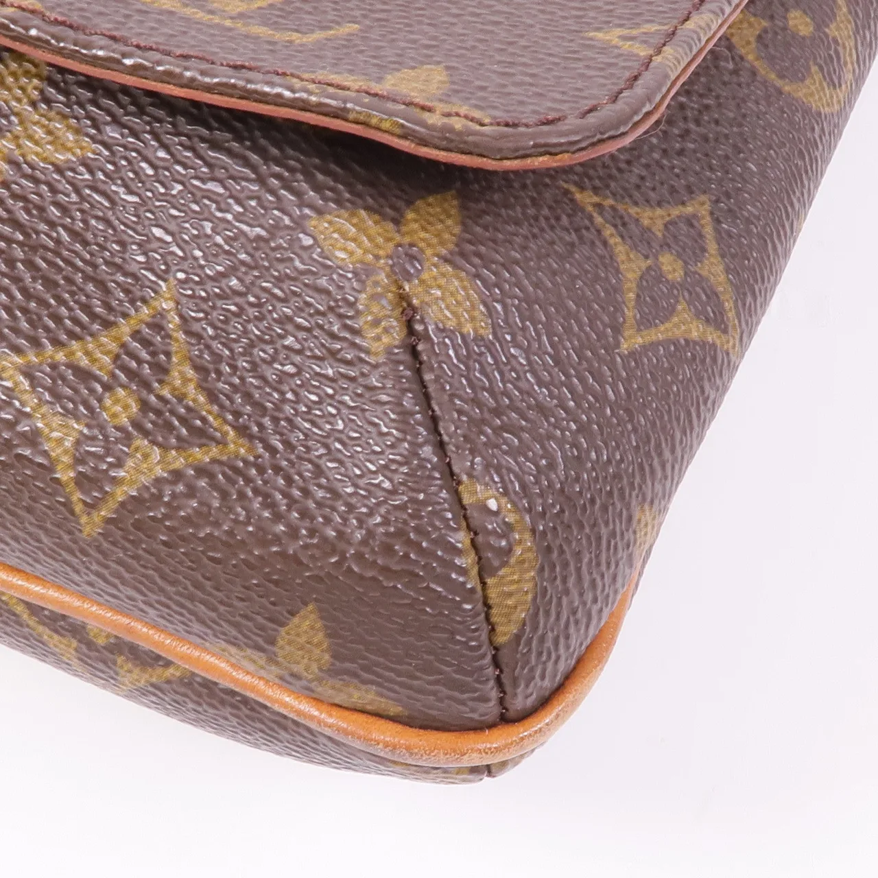 LOUIS VUITTON Musette Tango M51257 肩背包 塗層帆布 棕色 塗層帆布 中古品B - 縮圖 6