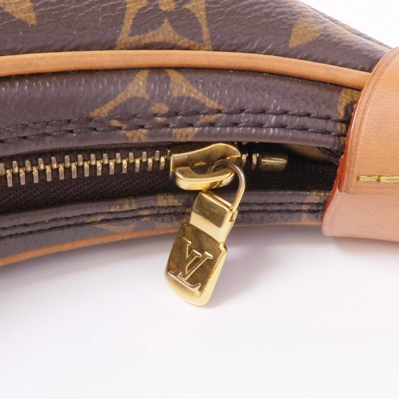 LOUIS VUITTON Loop M81098 兩用包 塗層帆布 棕色 / Brown 塗層帆布 中古品B - 縮圖 10