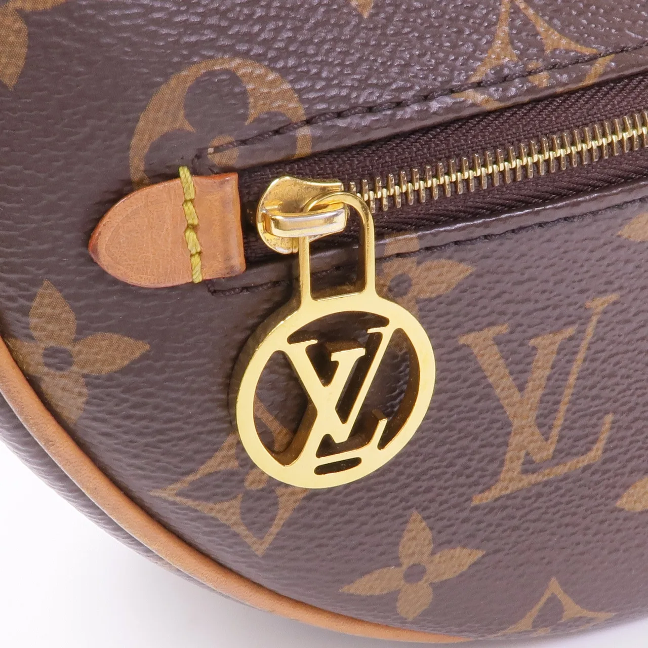 LOUIS VUITTON Loop M81098 兩用包 塗層帆布 棕色 / Brown 塗層帆布 中古品B - 縮圖 11