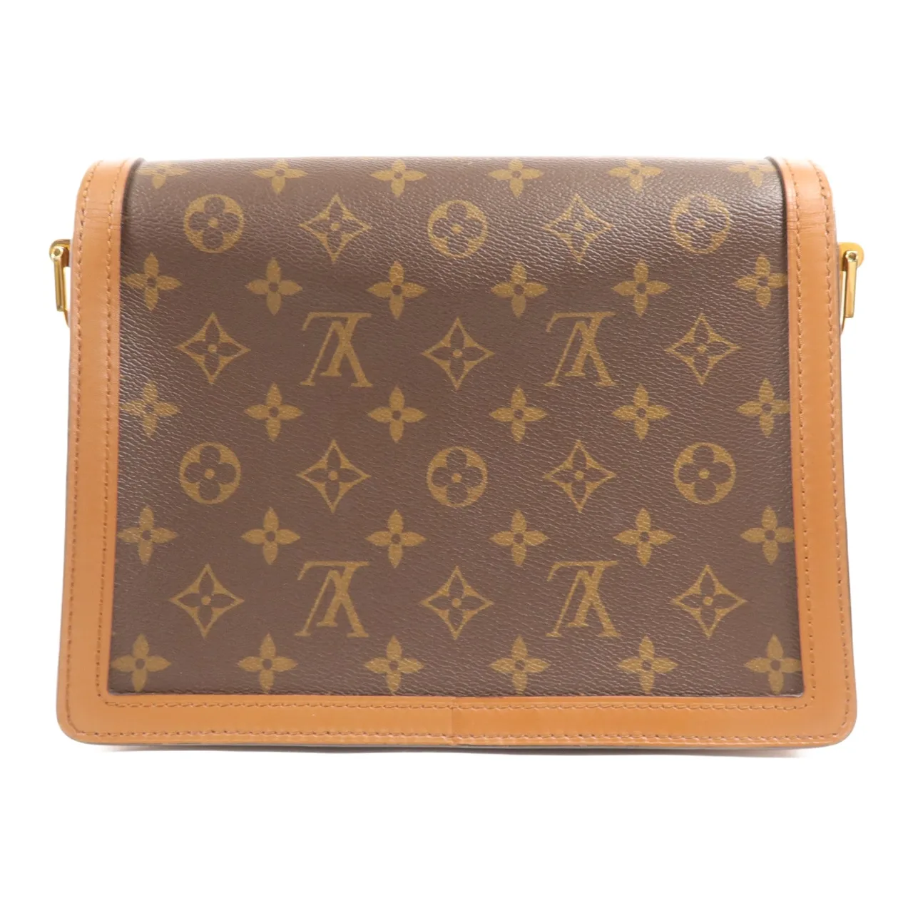 LOUIS VUITTON Dauphine M44391 兩用包 塗層帆布 棕色 / Brown 塗層帆布 中古品A - 縮圖 2