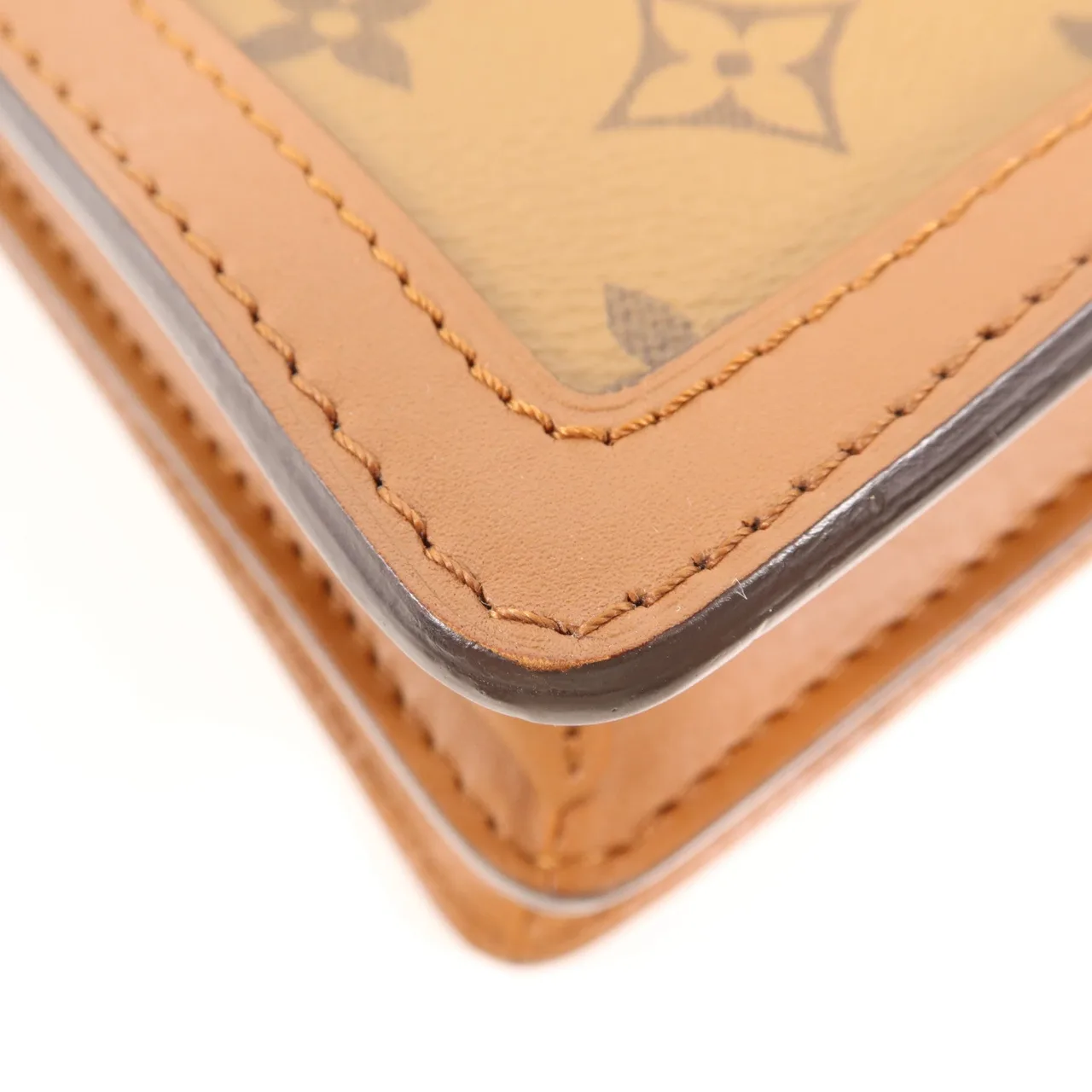 LOUIS VUITTON Dauphine M44391 兩用包 塗層帆布 棕色 / Brown 塗層帆布 中古品A - 縮圖 9