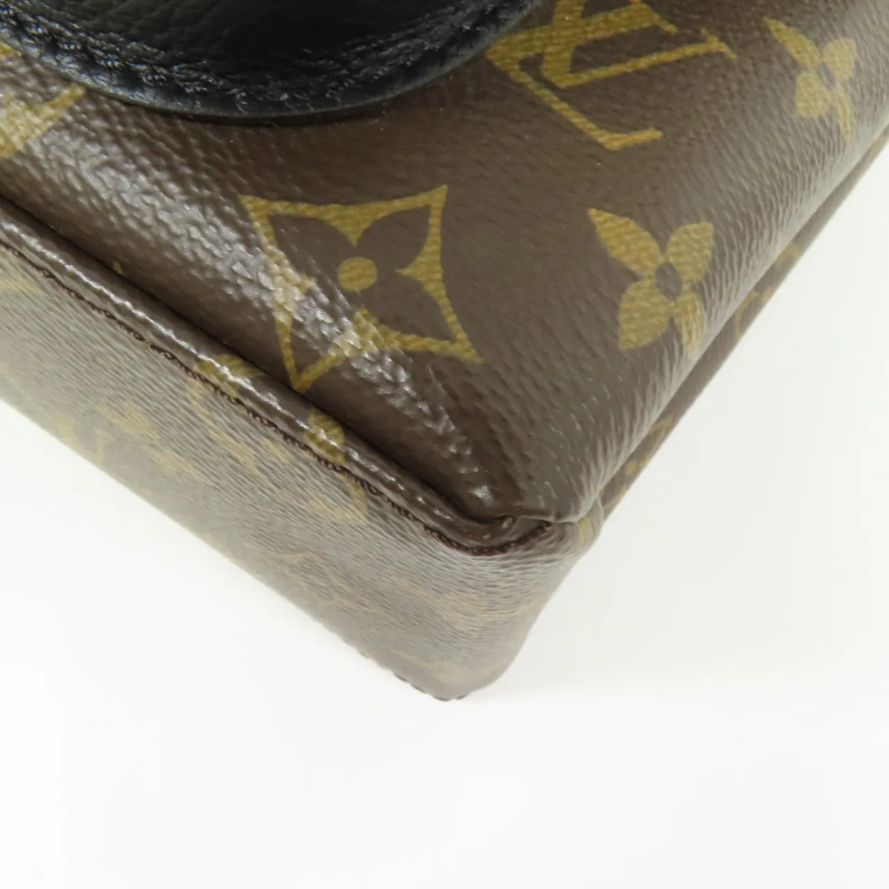 LOUIS VUITTON Marignan M44259 兩用包 塗層帆布 棕色 / 黑色 / Black 塗層帆布 中古品A - 縮圖 14