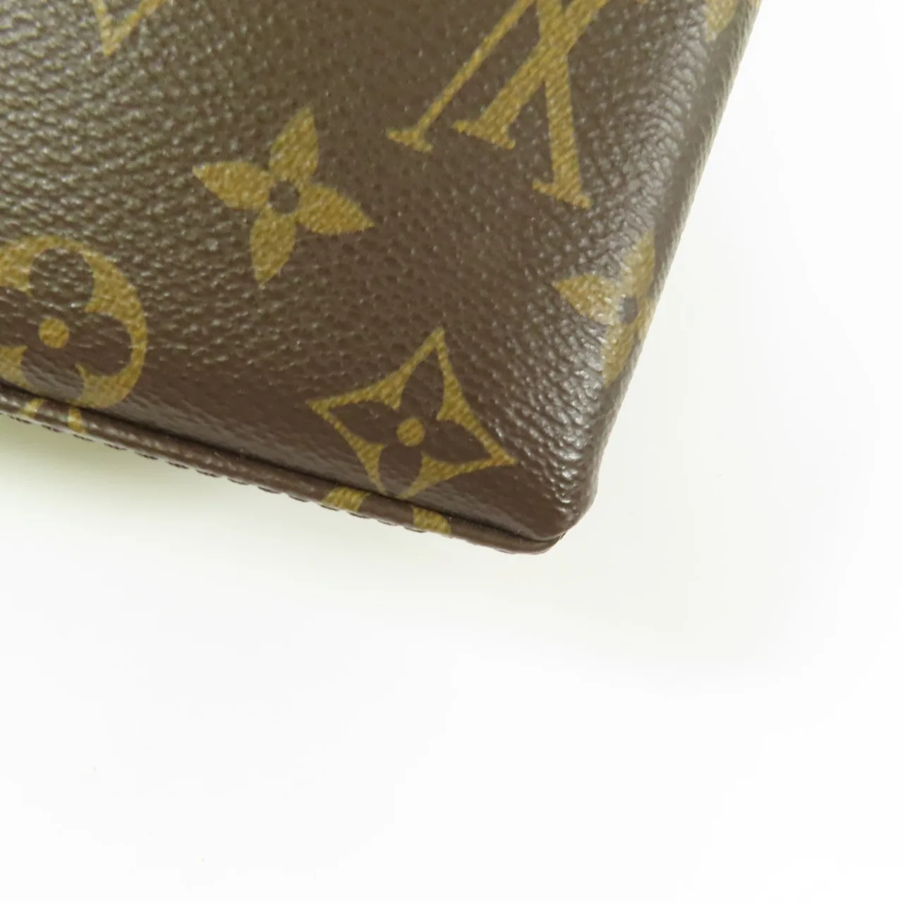 LOUIS VUITTON Marignan M44259 兩用包 塗層帆布 棕色 / 黑色 / Black 塗層帆布 中古品A - 縮圖 16