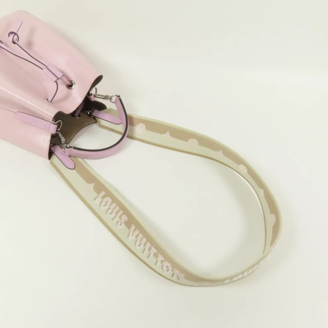 LOUIS VUITTON NeoNoe M20777 兩用包 牛皮 粉色 / Pink 牛皮 中古品A - 縮圖 7