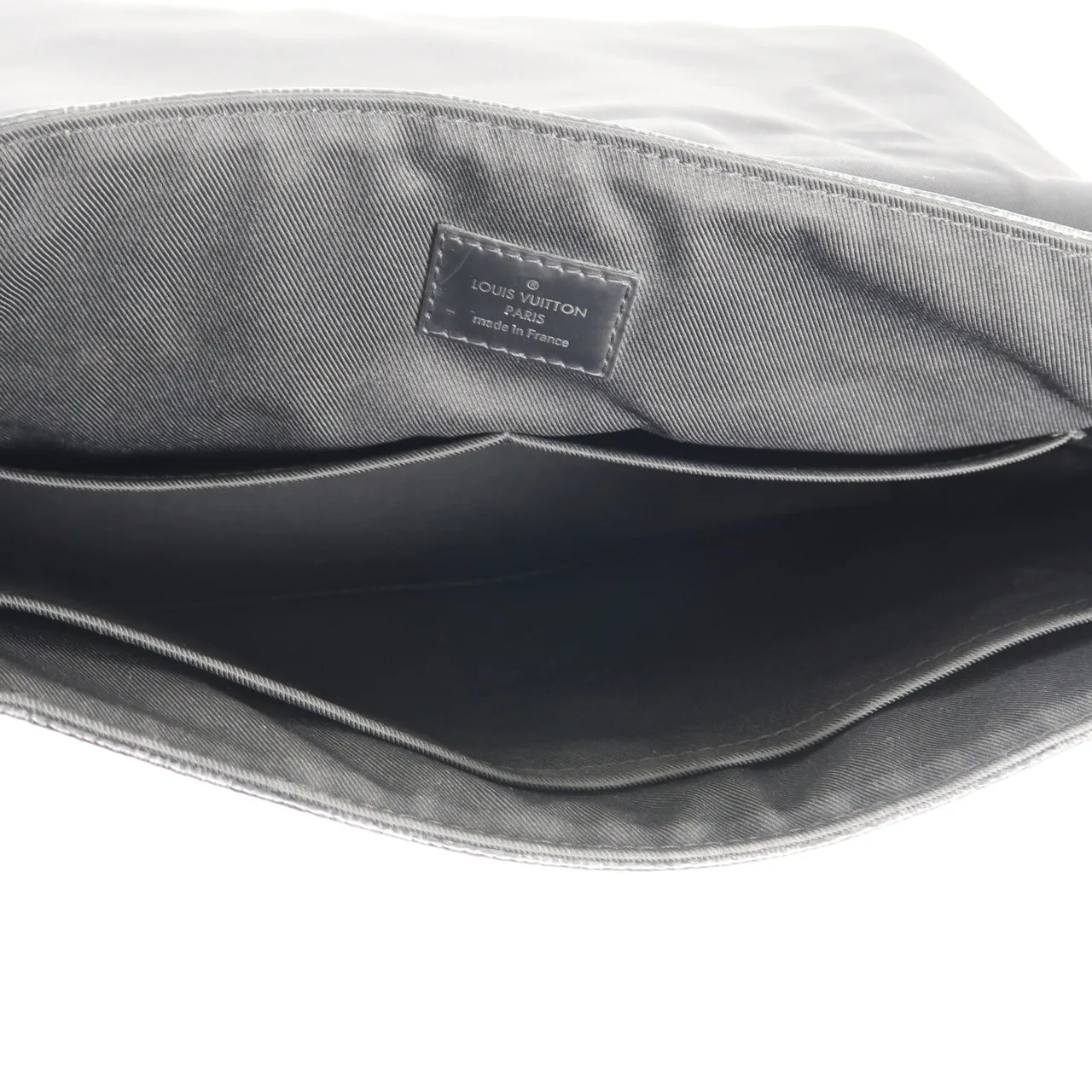 LOUIS VUITTON District N41029 肩背包 塗層帆布 黑色 / Black 塗層帆布 中古品B - 縮圖 5