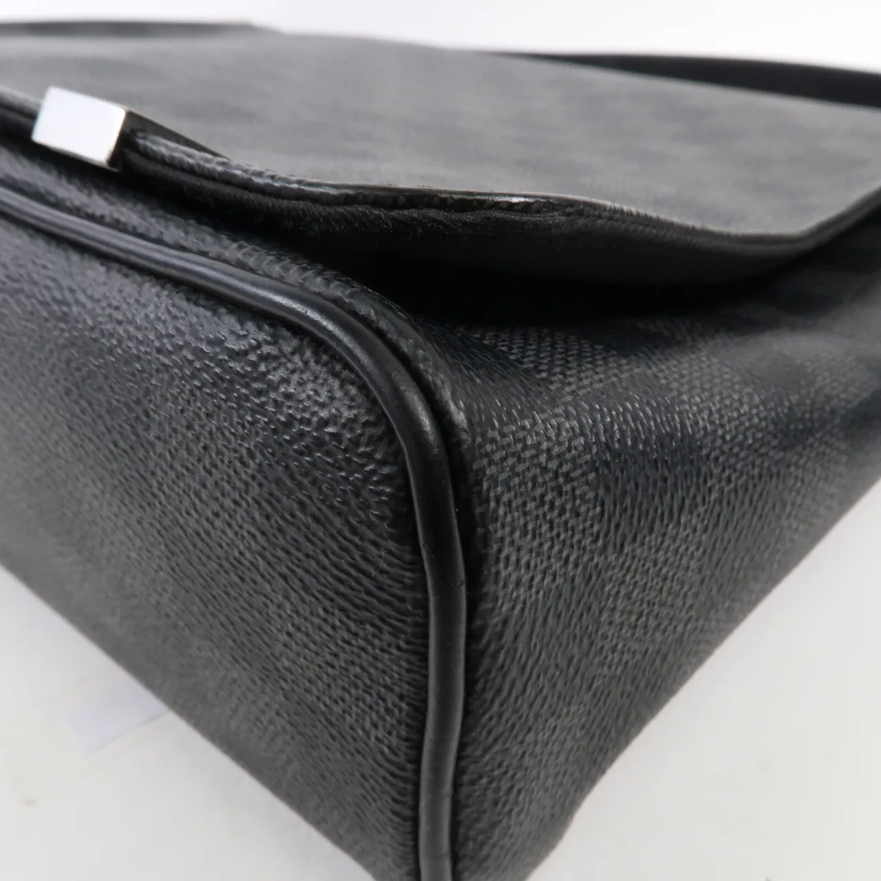 LOUIS VUITTON District N41029 肩背包 塗層帆布 黑色 / Black 塗層帆布 中古品B - 縮圖 13