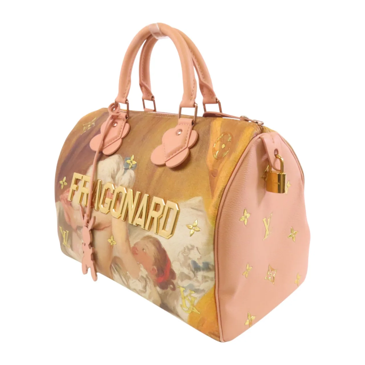 LOUIS VUITTON Speedy M43307 托特包 牛皮 粉色 / 多種顏色 / Pink 牛皮 中古品C - 縮圖 3